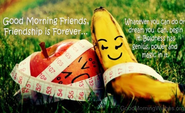 Good Morning Friends Friendship Is Forever