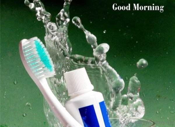 Good Morning With Toothbrush