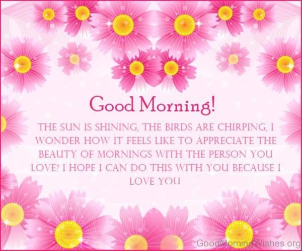 Sweet Good Morning Messages Image