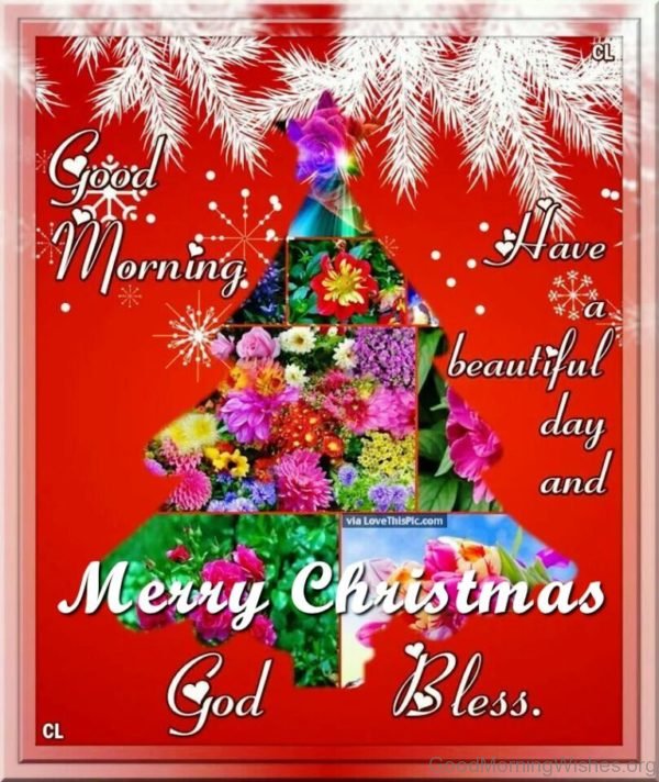 Good Morning Have A Beautiful Day And Merry Christmas