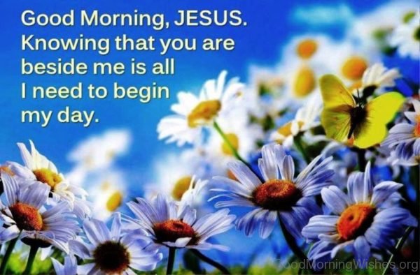 Good Morning Jesus Image