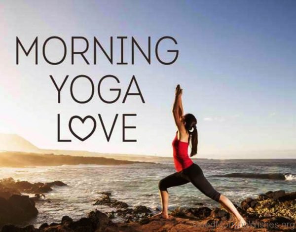 Morning Yoga Love Pic