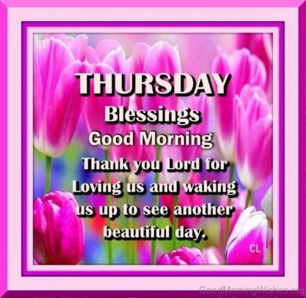 Thursday Blessings Good Morning 1