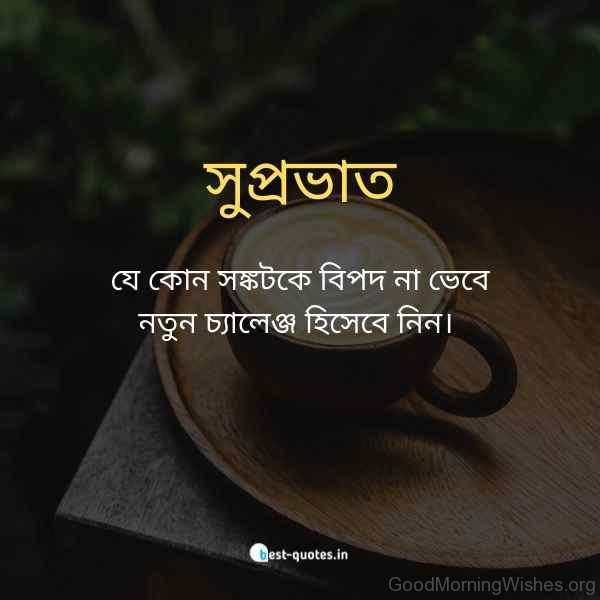 Good Morning Quotes In Bengali
