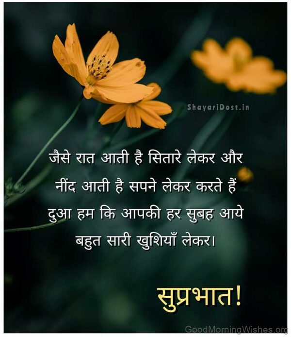 Hindi Mein Good Morning Shayari