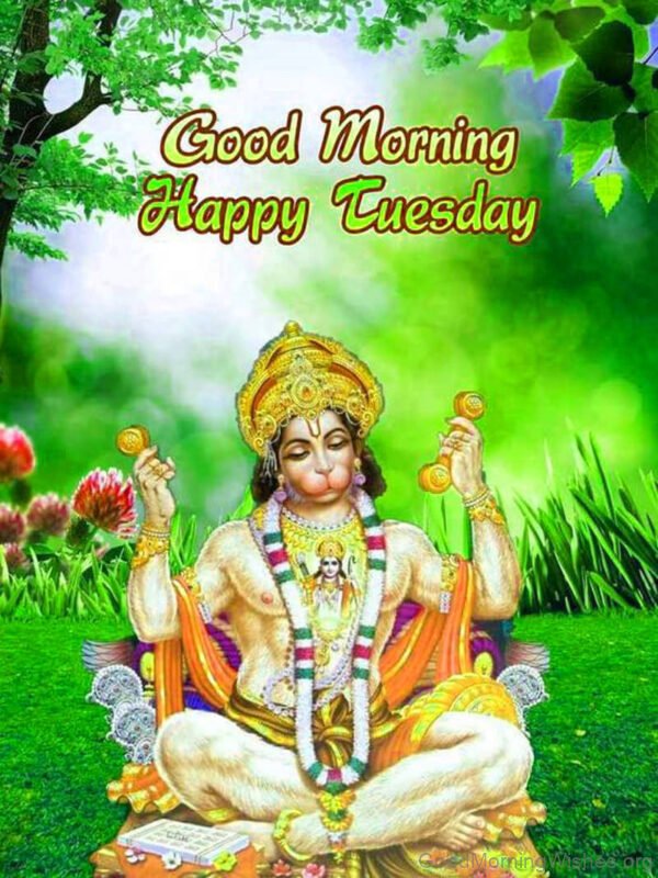 Good Morning Happy Tuesday With Hanumanji