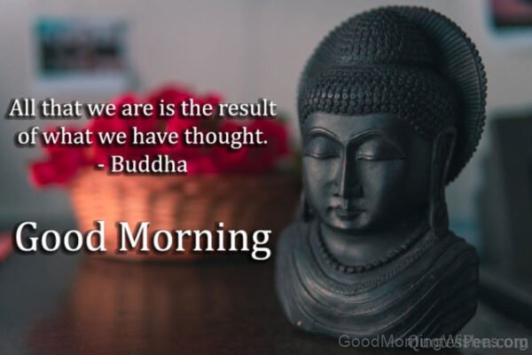 Buddha Good Morning Photo