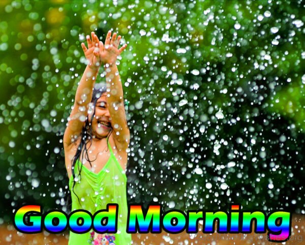 Cheerful Good Morning Rainy Image