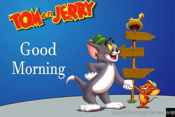 Cute Good Morning With Tom And Jerry Images