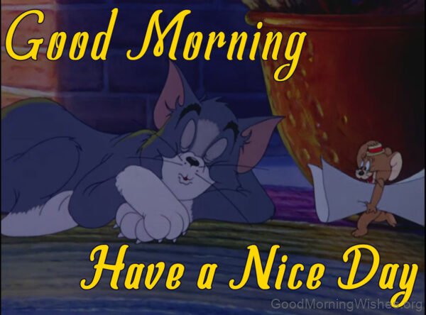 Good Morning Have A Nice Day Tom And Jerry Status