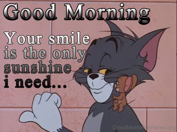 Good Morning Wishes Tom Jerry Picture