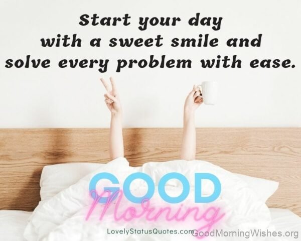 Start Your Day With Sweet Smile Image