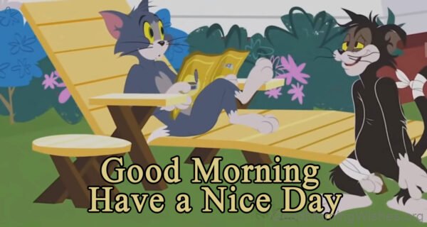 Tom And Jerry Good Morning Have A Nice Day Pic