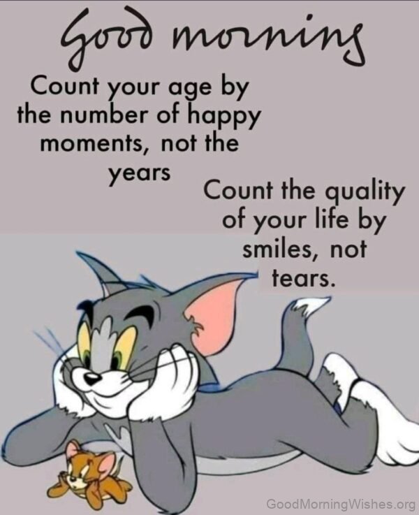 Tom And Jerry Good Morning Pic