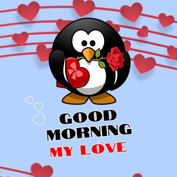 Good Morning Awesome Penguin My Love