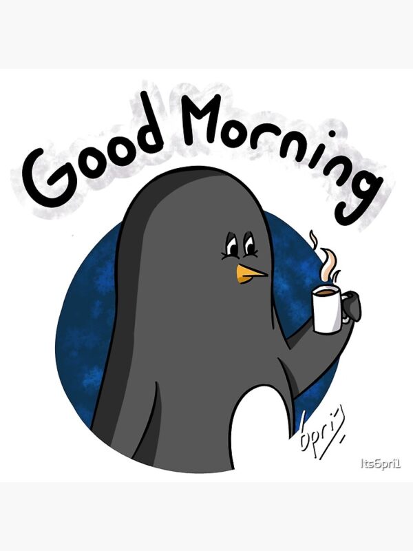 Good Morning Awesome Penguin Picture