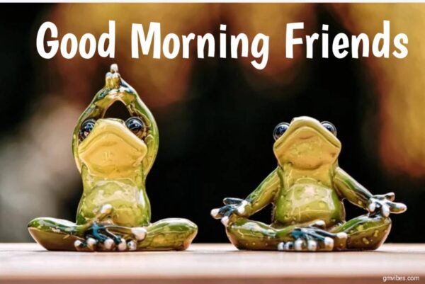 Wonderful Good Morning Frog Yoga
