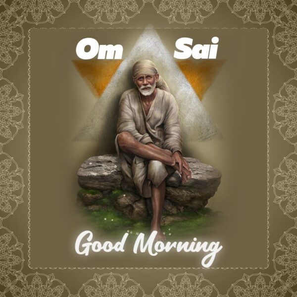 Good Morning Sai Baba Picture