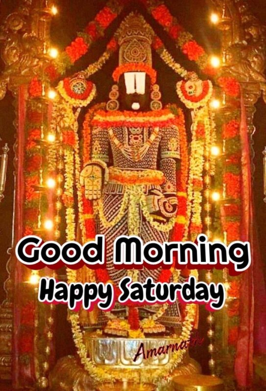 Saturday Good Morning Balaji Image